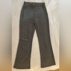 Joe Fresh Charcoal Ribbed Pants